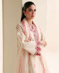 Dhanak Embroidered 3-Piece - GL-3013
