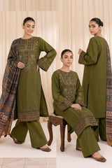 Dhanak Embroidered 3-Piece - GL-3015