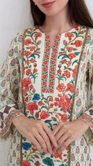 Digital Printed 2PCS Silk KF-103