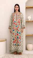 Digital Printed 2PCS Silk KF-103