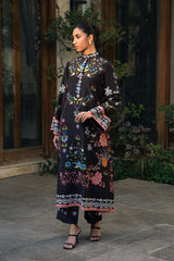 Digital Printed 2PCS Silk KF-108