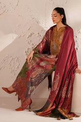 Digital Printed 2PCS Silk KF-111