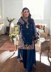 Dhanak Embroidered 3-PC-GL-4528