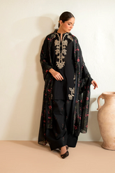 Dhanak Embroidered 3-PC-GL-4525