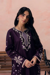 2PC Unstitched Dhanak Embroidered Suit-GL-4020