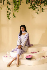 Dhanak Embroidered  3-Piece - GL-3104