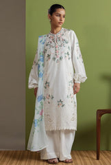 Dhanak Embroidered  3-Piece - GL-3111