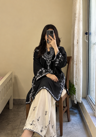 2PC Unstitched Dhanak Embroidered Suit-GL-4018