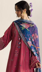 Dhanak Embroidered  3-Piece - GL-3011