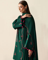 Dhanak Embroidered  3-Piece - GL-3012