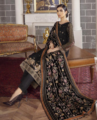 Dhanak Embroidered  3-Piece - GL-3120