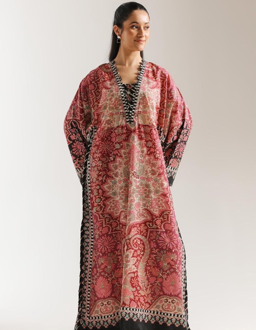 Digital Printed 2PCS Silk KF-104