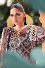 Digital Printed 2PCS Silk KF-107