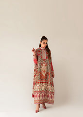 Digital Printed 2PCS Silk KF-109