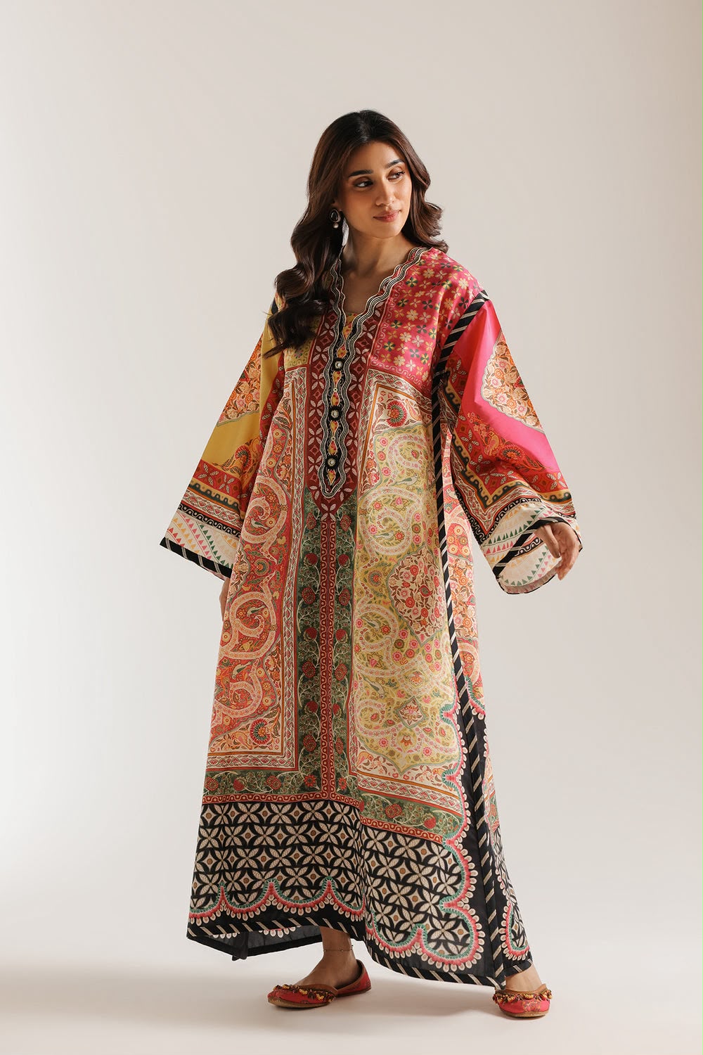 Digital Printed 2PCS Silk KF-110