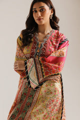 Digital Printed 2PCS Silk KF-110