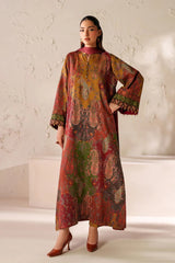 Digital Printed 2PCS Silk KF-111