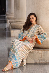 Digital Printed 2PCS Silk KF-114