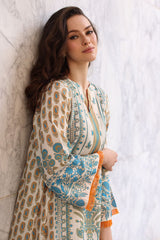 Digital Printed 2PCS Silk KF-114