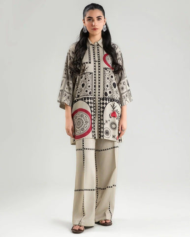 Digital Printed 3PCS Silk KF-221