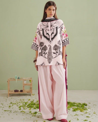 Digital Printed 3PCS Silk KF-223