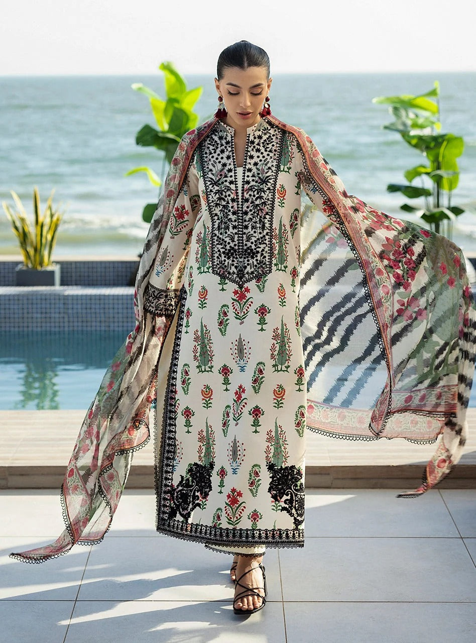 Digital Printed 3PCS Silk KF-215