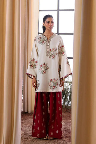 2PC Unstitched Dhanak Embroidered Suit-GL-4019