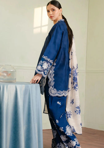 Dhanak Embroidered 3-PC-GL-4516