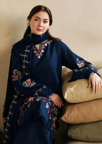 Dhanak Embroidered 3-PC-GL-4522