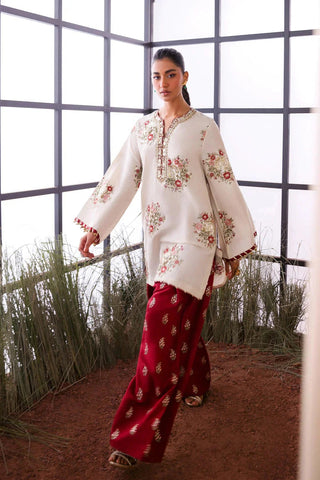 2PC Unstitched Dhanak Embroidered Suit-GL-4019