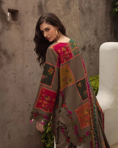 Digital Printed 3PCS Silk KF-218