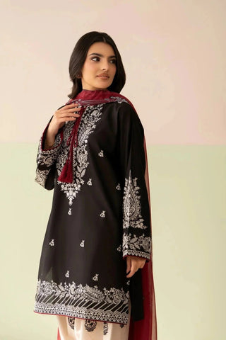 Dhanak Embroidered 3-PC-GL-4527